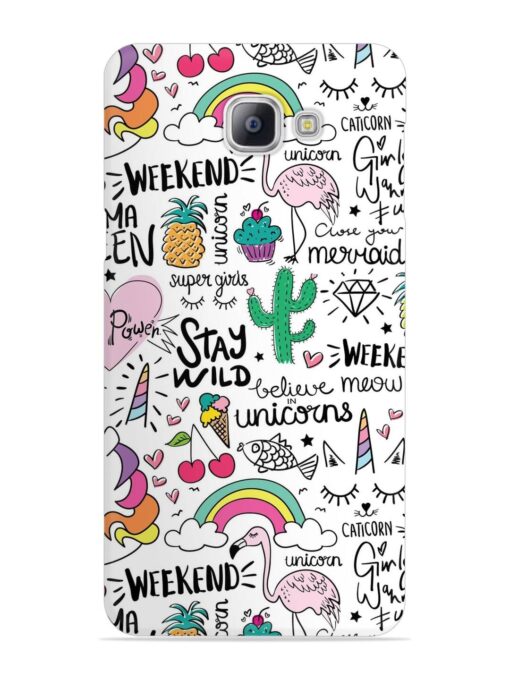 Unicorn Ice Cream Snap Case for Samsung Galaxy A9 Pro