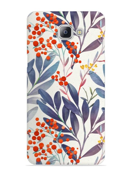 Seamless Floral Pattern Snap Case for Samsung Galaxy A9 Pro