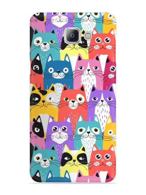 Funny Cartoon Cats Snap Case for Samsung Galaxy A9 Pro