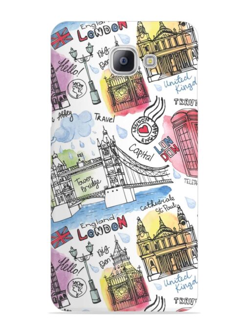 Vector London Landmark Snap Case for Samsung Galaxy A9 Pro