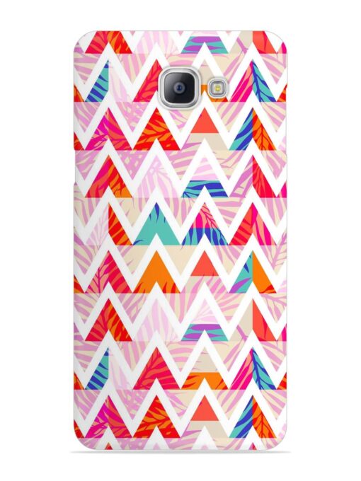 Abstract Triangle Background Snap Case for Samsung Galaxy A9 Pro