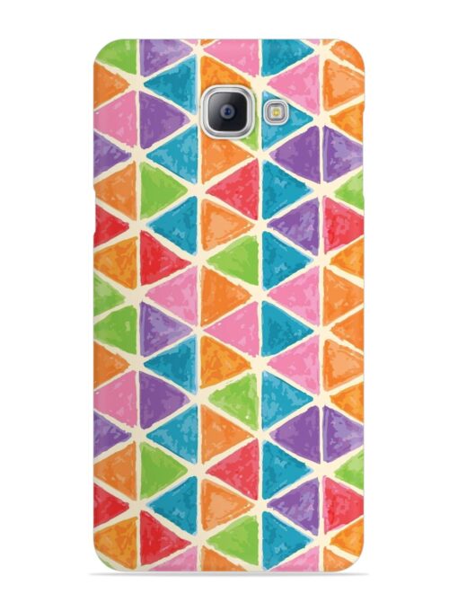 Seamless Colorful Isometric Snap Case for Samsung Galaxy A9 Pro Zapvi