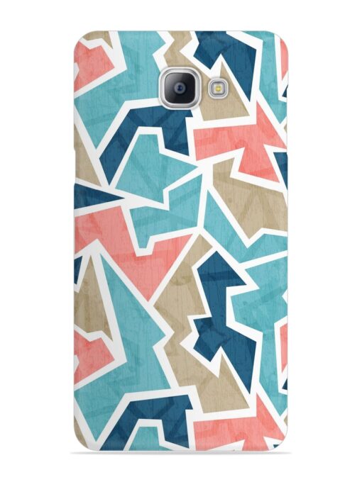 Vintage Geometric Triangle Snap Case for Samsung Galaxy A9 Pro