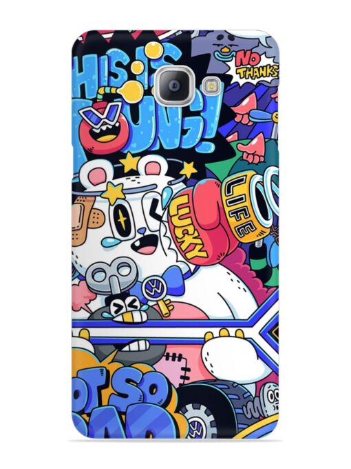 Universal Doodle Snap Case for Samsung Galaxy A9 Pro