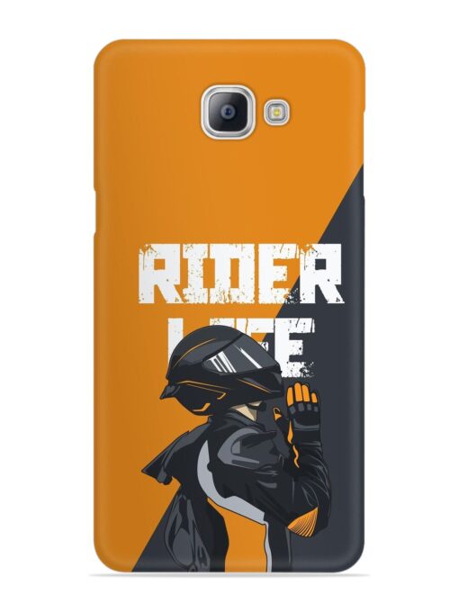 Rider Life Snap Case for Samsung Galaxy A9 Pro Zapvi