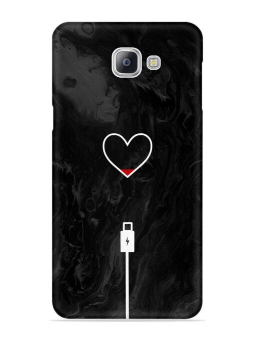 Heart Charging Vector Snap Case for Samsung Galaxy A9 Pro Zapvi