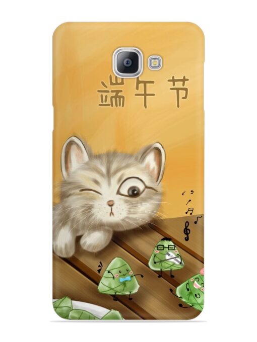 Cat Scorpion Dancing Snap Case for Samsung Galaxy A9 Pro Zapvi