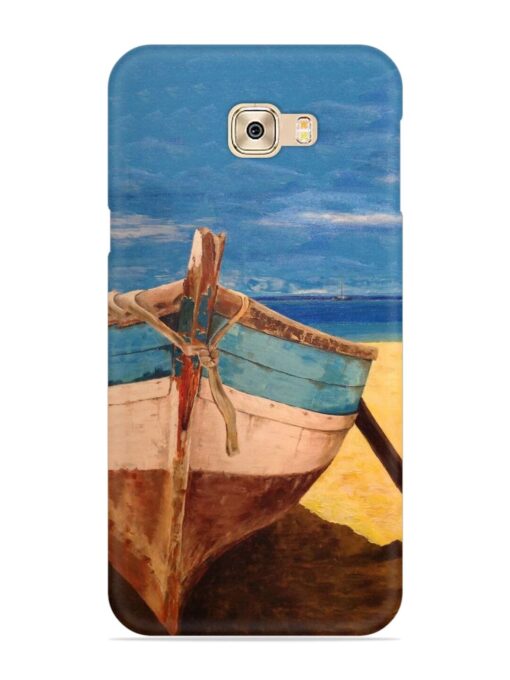 Canvas Painting Snap Case for Samsung Galaxy C7 Pro Zapvi