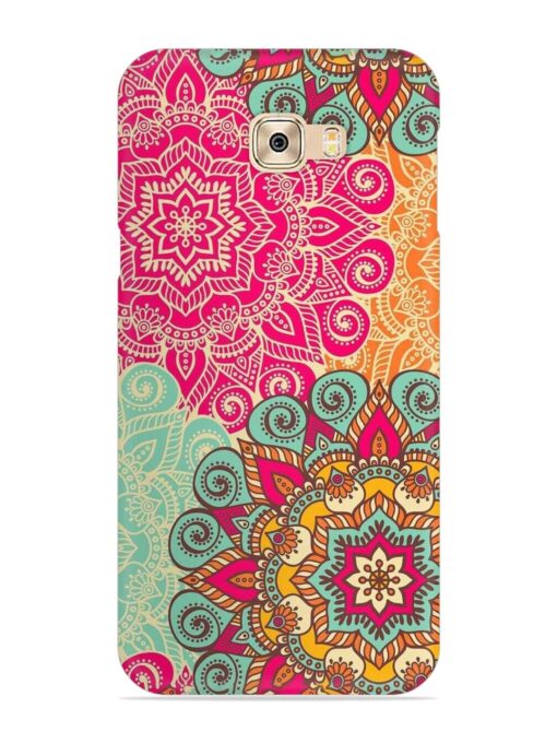 Mandala Seamless Snap Case for Samsung Galaxy C7 Pro Zapvi