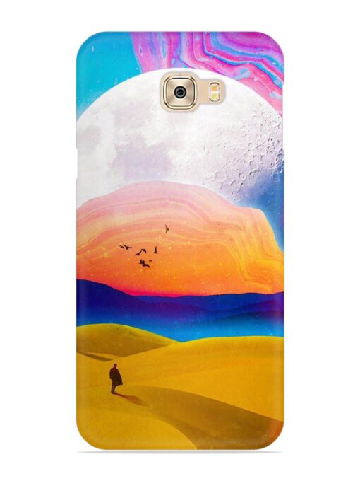 Sandy Desert Snap Case for Samsung Galaxy C7 Pro Zapvi