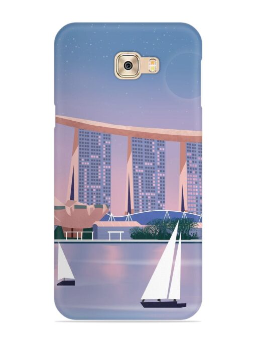 Singapore Scenery Architecture Snap Case for Samsung Galaxy C7 Pro