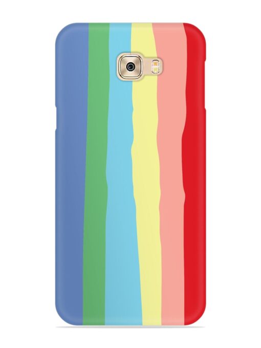 Rainbow Premium Shade Snap Case for Samsung Galaxy C7 Pro Zapvi