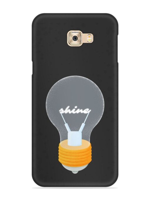 Bulb Background Snap Case for Samsung Galaxy C7 Pro Zapvi