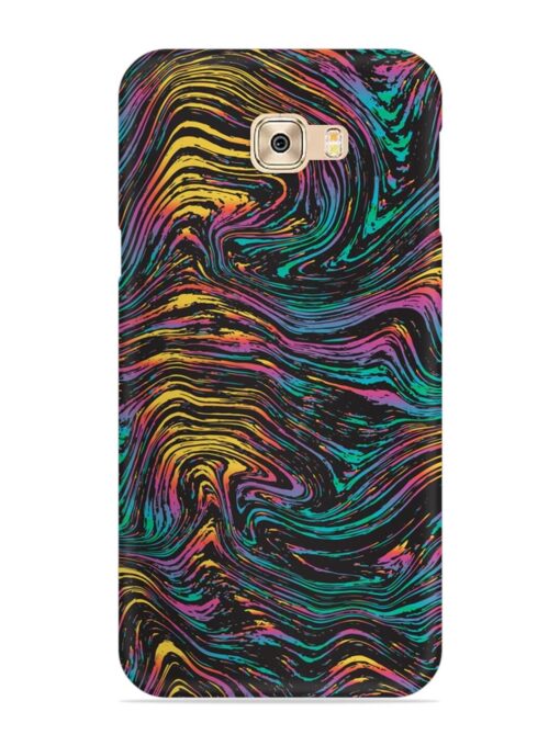 Abstract Liquid Colors Snap Case for Samsung Galaxy C7 Pro Zapvi