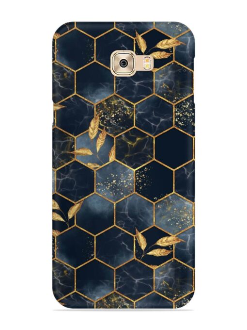 Marble Hexagon Seamless Snap Case for Samsung Galaxy C7 Pro