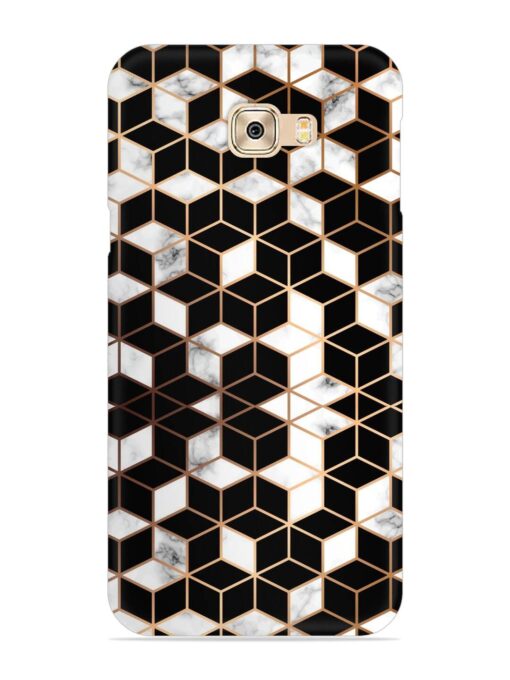 Vector Marble Texture Snap Case for Samsung Galaxy C7 Pro Zapvi