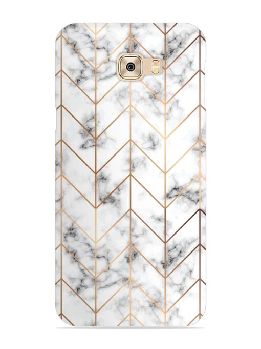 Vector Marble Texture Snap Case for Samsung Galaxy C7 Pro Zapvi