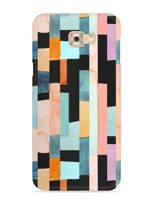 Geometric Seamless Pattern Snap Case for Samsung Galaxy C7 Pro Zapvi