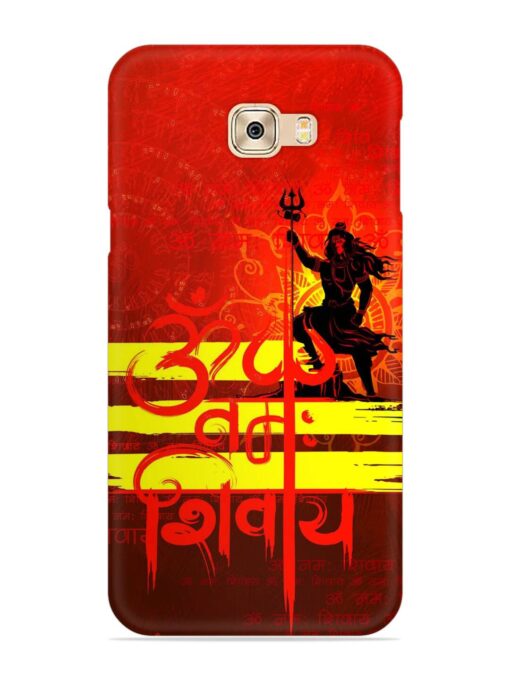 Illustration Lord Shiva Snap Case for Samsung Galaxy C7 Pro Zapvi