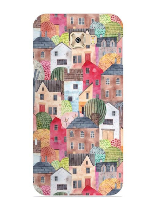 Abstract Seamless Pattern Snap Case for Samsung Galaxy C7 Pro Zapvi