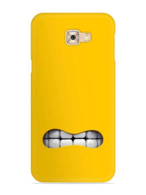 Mouth Character On Snap Case for Samsung Galaxy C7 Pro