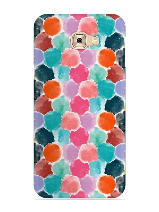 Colorful Seamless Pattern Snap Case for Samsung Galaxy C7 Pro Zapvi