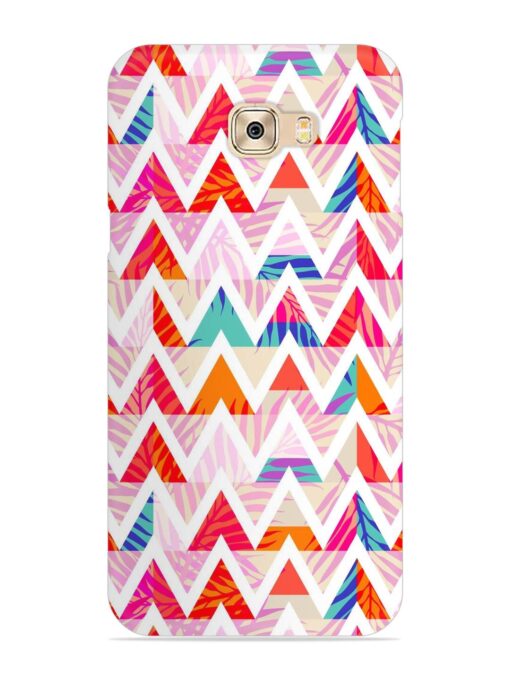 Abstract Triangle Background Snap Case for Samsung Galaxy C7 Pro