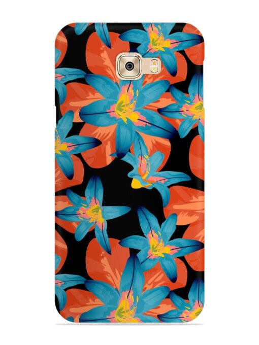 Philippine Flowers Seamless Snap Case for Samsung Galaxy C7 Pro