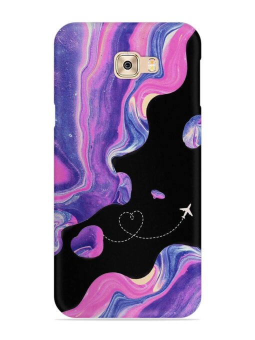 Glitter Art Snap Case for Samsung Galaxy C7 Pro