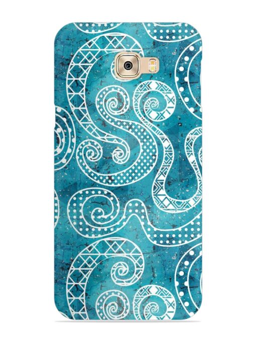 Vintage Curved Seamless Snap Case for Samsung Galaxy C7 Pro