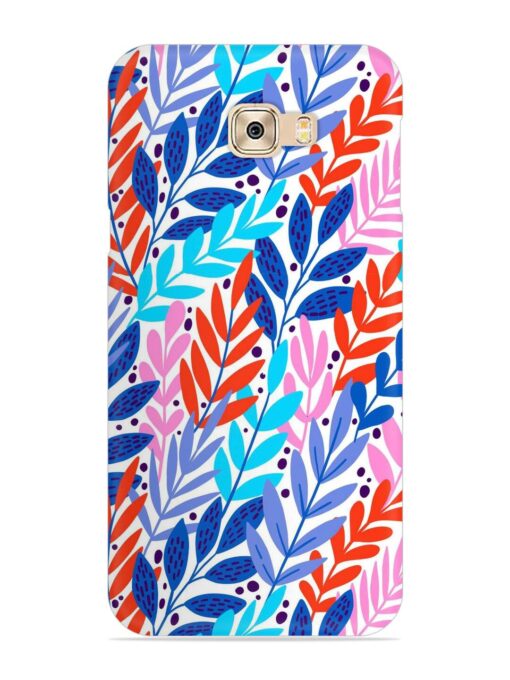 Bright Floral Tropical Snap Case for Samsung Galaxy C7 Pro Zapvi