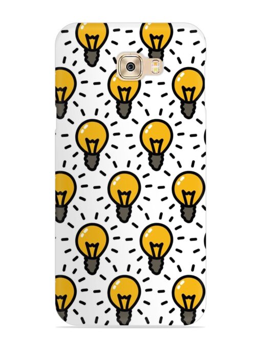 Light Bulb Seamless Snap Case for Samsung Galaxy C7 Pro Zapvi