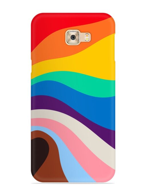 Minimal Pride Art Snap Case for Samsung Galaxy C7 Pro Zapvi