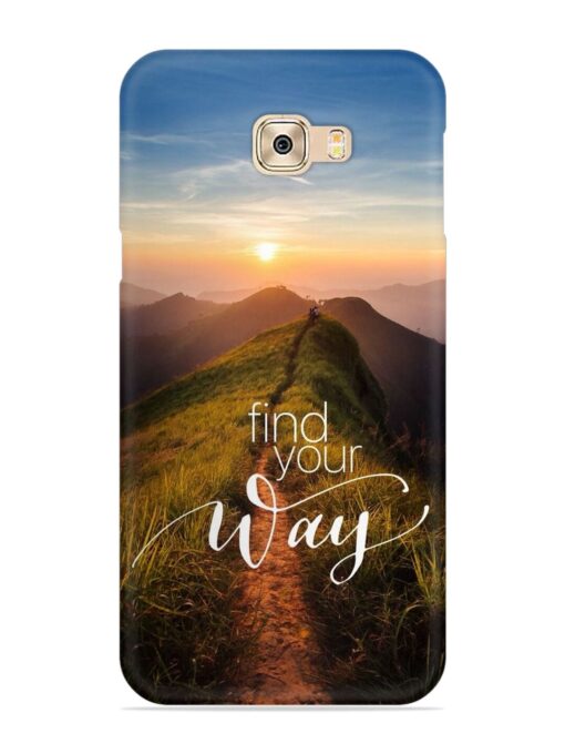 Find Your Way Snap Case for Samsung Galaxy C7 Pro