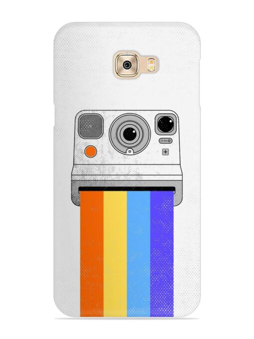 Retro Camera Art Snap Case for Samsung Galaxy C7 Pro