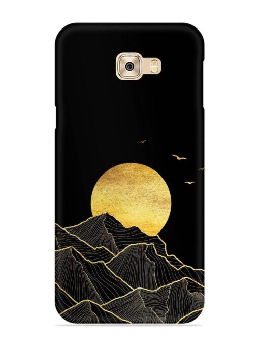 Golden Sunrise Snap Case for Samsung Galaxy C7 Pro Zapvi