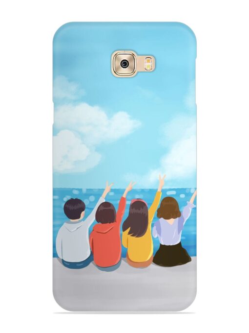 Happy Kids Snap Case for Samsung Galaxy C7 Pro