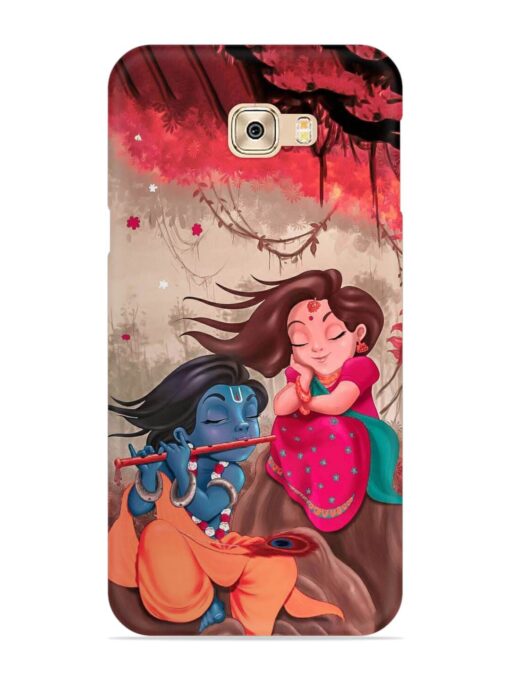 Radhe Krishna Water Art Snap Case for Samsung Galaxy C9 Zapvi