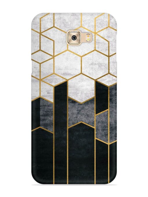 Cube Marble Art Snap Case for Samsung Galaxy C9