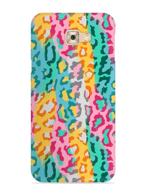 Seamless Vector Colorful Snap Case for Samsung Galaxy C9 Zapvi