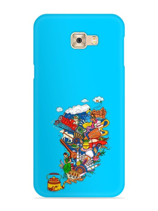 Vector Design Indian Snap Case for Samsung Galaxy C9