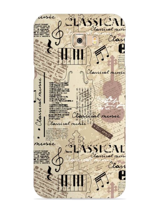 Classical Music Lpattern Snap Case for Samsung Galaxy C9