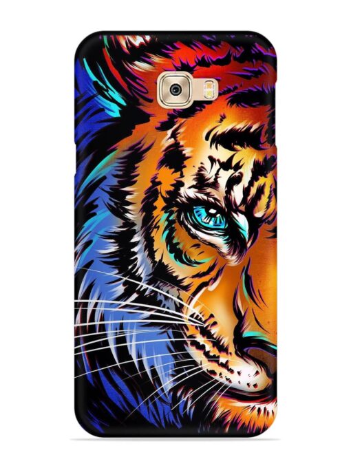 Colorful Lion Art Snap Case for Samsung Galaxy C9 Pro Zapvi