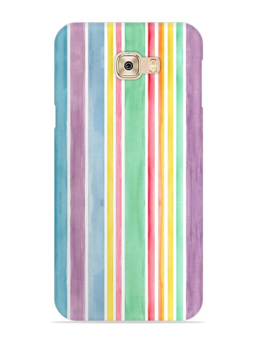 Hand Drawn Watercolor Snap Case for Samsung Galaxy C9 Pro