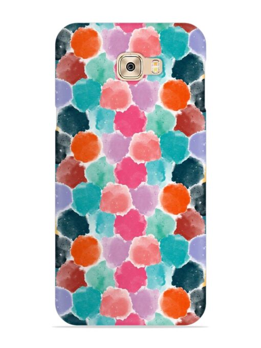 Colorful Seamless Pattern Snap Case for Samsung Galaxy C9 Pro