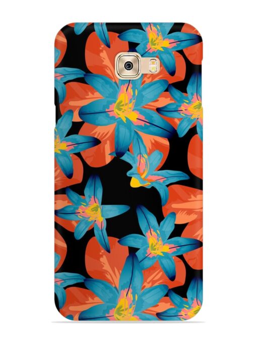 Philippine Flowers Seamless Snap Case for Samsung Galaxy C9 Pro