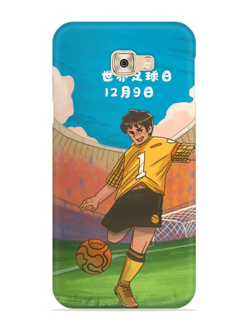 Soccer Kick Snap Case for Samsung Galaxy C9 Pro