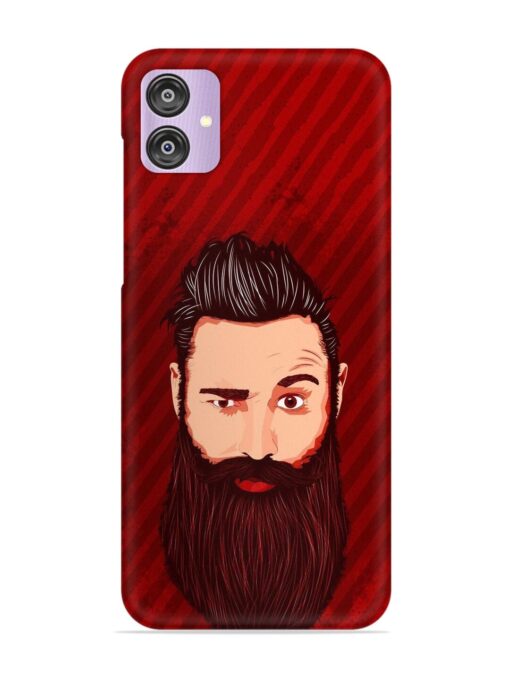 Beardo Man Snap Case for Samsung Galaxy F04 Zapvi