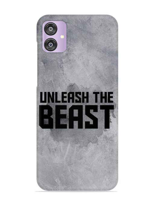 Unleash The Beast Snap Case for Samsung Galaxy F04 Zapvi