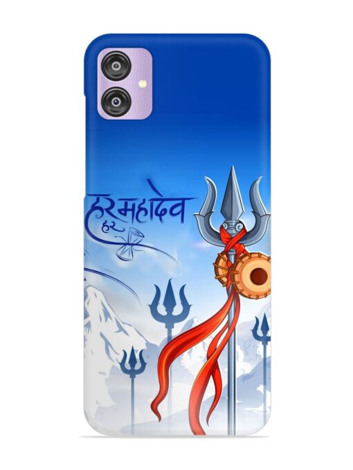 Har Har Mahadev Trishul Snap Case for Samsung Galaxy F04